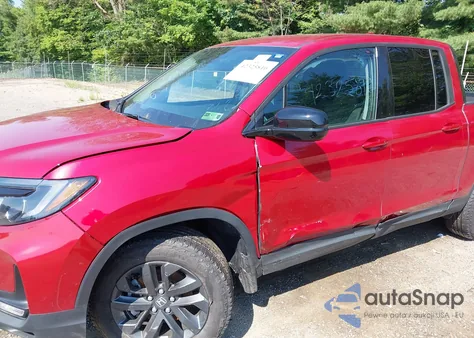 2025 Honda Ridgeline Sport from USA, damaged, VIN 5FPYK3F18SB007238